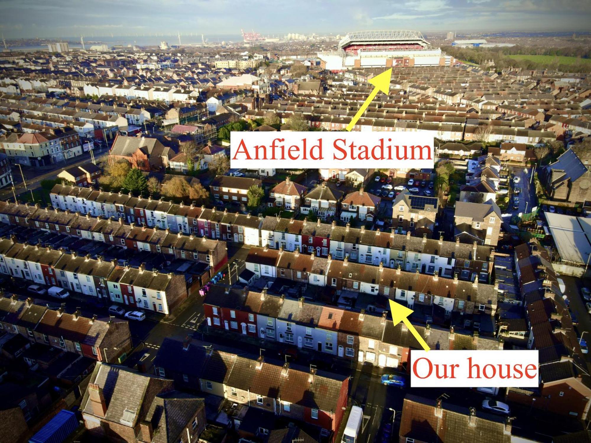 Cosy Anfield Guesthouse - Free Parking ลิเวอร์พูล ภายนอก รูปภาพ